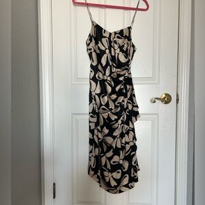 A silk Valentino dress  Purchased in 2012.